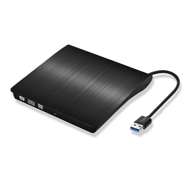 Extern CD/DVD-drive behuizing met USB 3.0 & RGB-verlichting – Multifunctioneel & Draadloos netjes! 💻✨