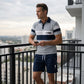 ⏳Tijdelijke aanbieding⏰Tweedelige set voor heren: shirt en korte broek