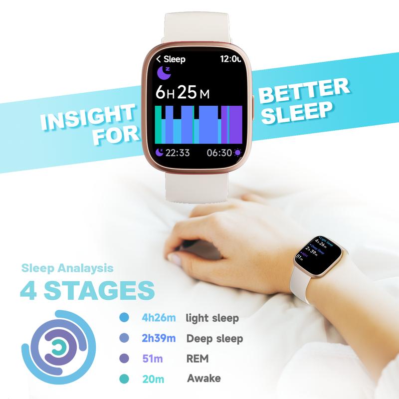 ⌚ 60% KORTING! Smartwatch voor dames en heren – Belen en gebeld worden, meer dan 100 sportmodi, slaaptracker en IP68 waterdicht! 💪📲