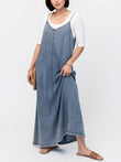VERKOOP 49% 🔥Maxi denim jumper jurk voor dames