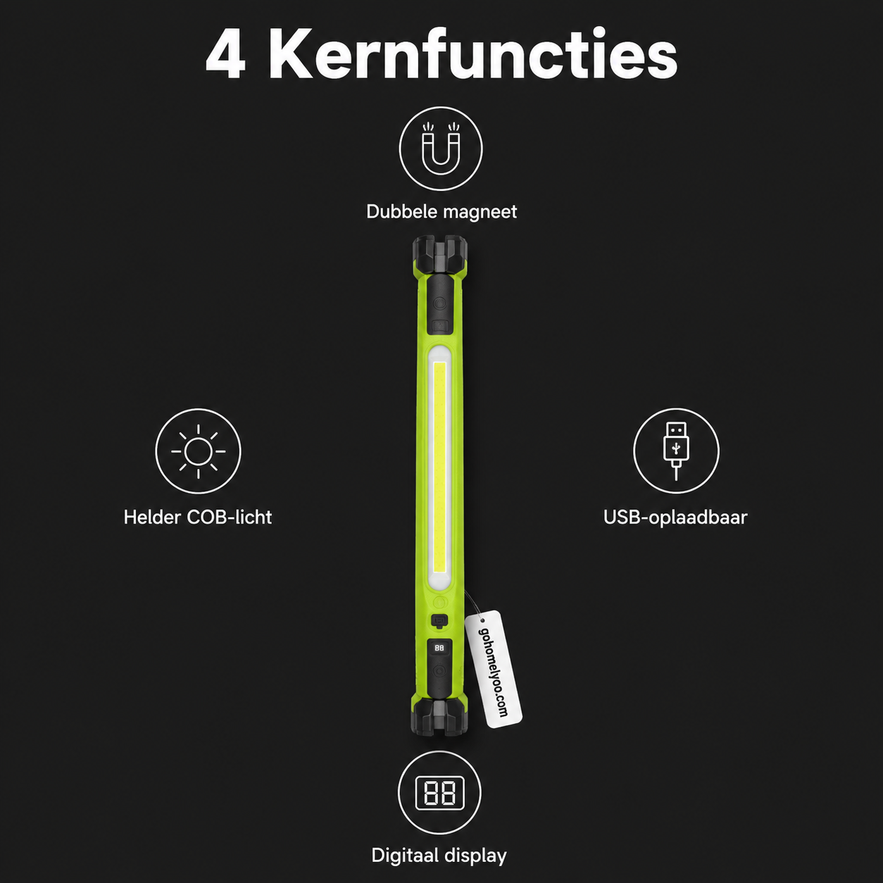 🔦☀️ 50% KORTING! Deze lamp verandert je garage in een voetbalstadion! Multifunctionele LED-werklamp – helderder dan je toekomst!