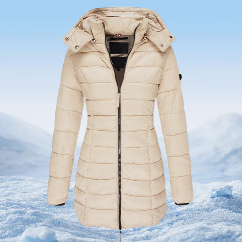 ✨ Lichtgewicht dames winterjas met capuchon — waterafstotend & comfortabel 🧥