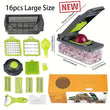 🎁 MOEDERDAG-UITVERKOOP 50% KORTING!!! 🧑‍🍳Multi-Knife™ | Multifunctionele groentesnijder | 16-delige set🥗