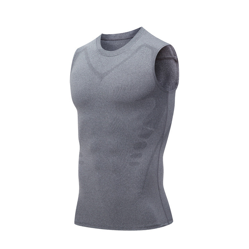 🎉 Ionische shapewear vest – Compressie en verkoeling – Body contouring en mouwloos – Onzichtbaar onder kleding 🕶️