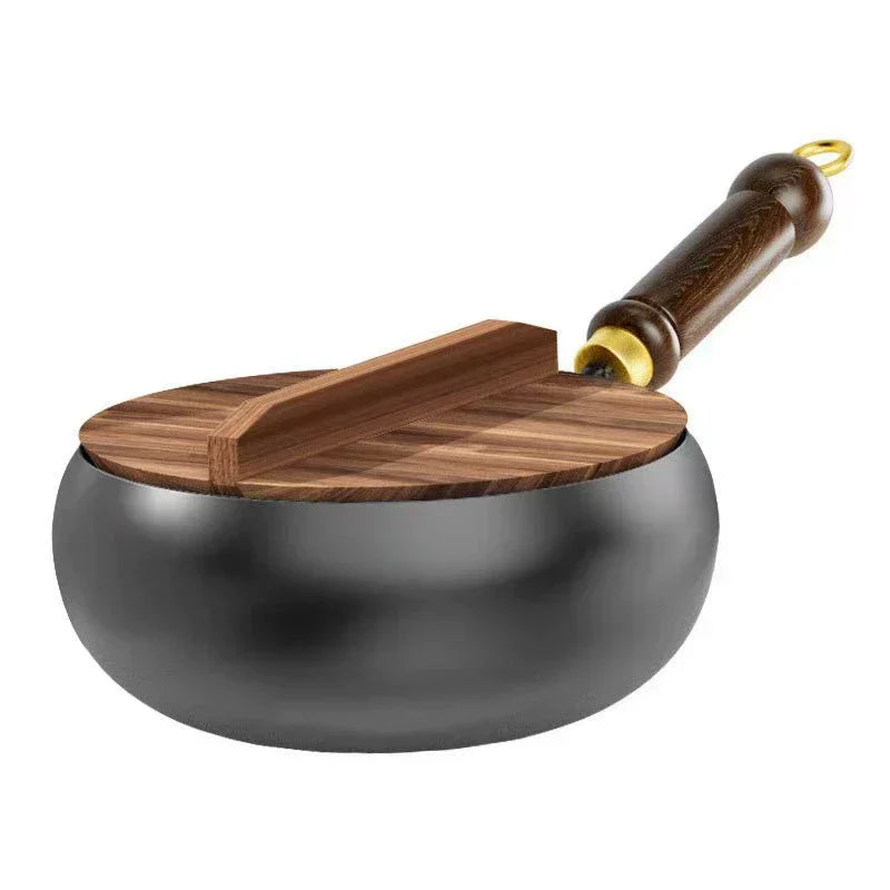 🍳Flash Sale🔥Ultralichte, ongecoate, dikke gietijzeren antiaanbakpan