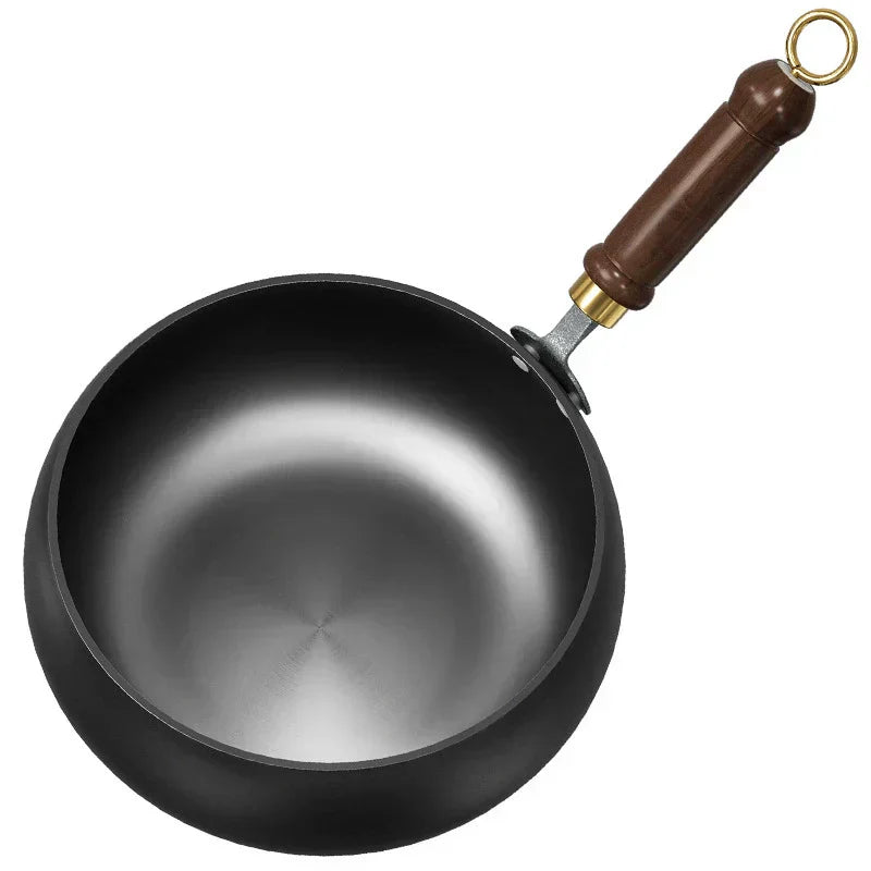 🍳Flash Sale🔥Ultralichte, ongecoate, dikke gietijzeren antiaanbakpan