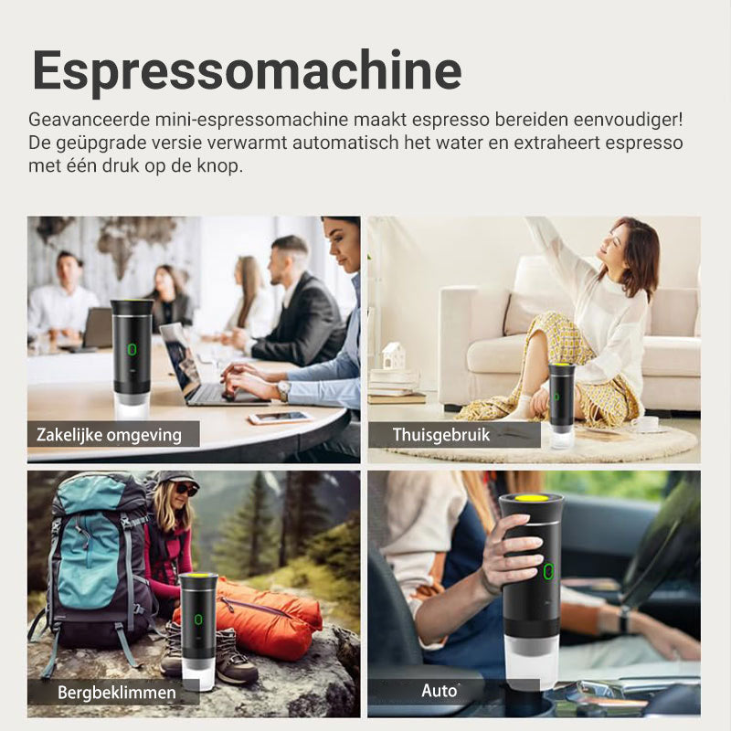 ⏳Beperkte tijd 50% korting!💥 op Oplaadbare Draagbare Capsule Koffiezetapparaat in de Voorverkoop❄️