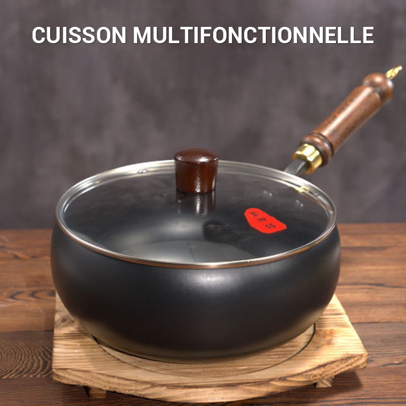 🍳Flash Sale🔥Ultralichte, ongecoate, dikke gietijzeren antiaanbakpan
