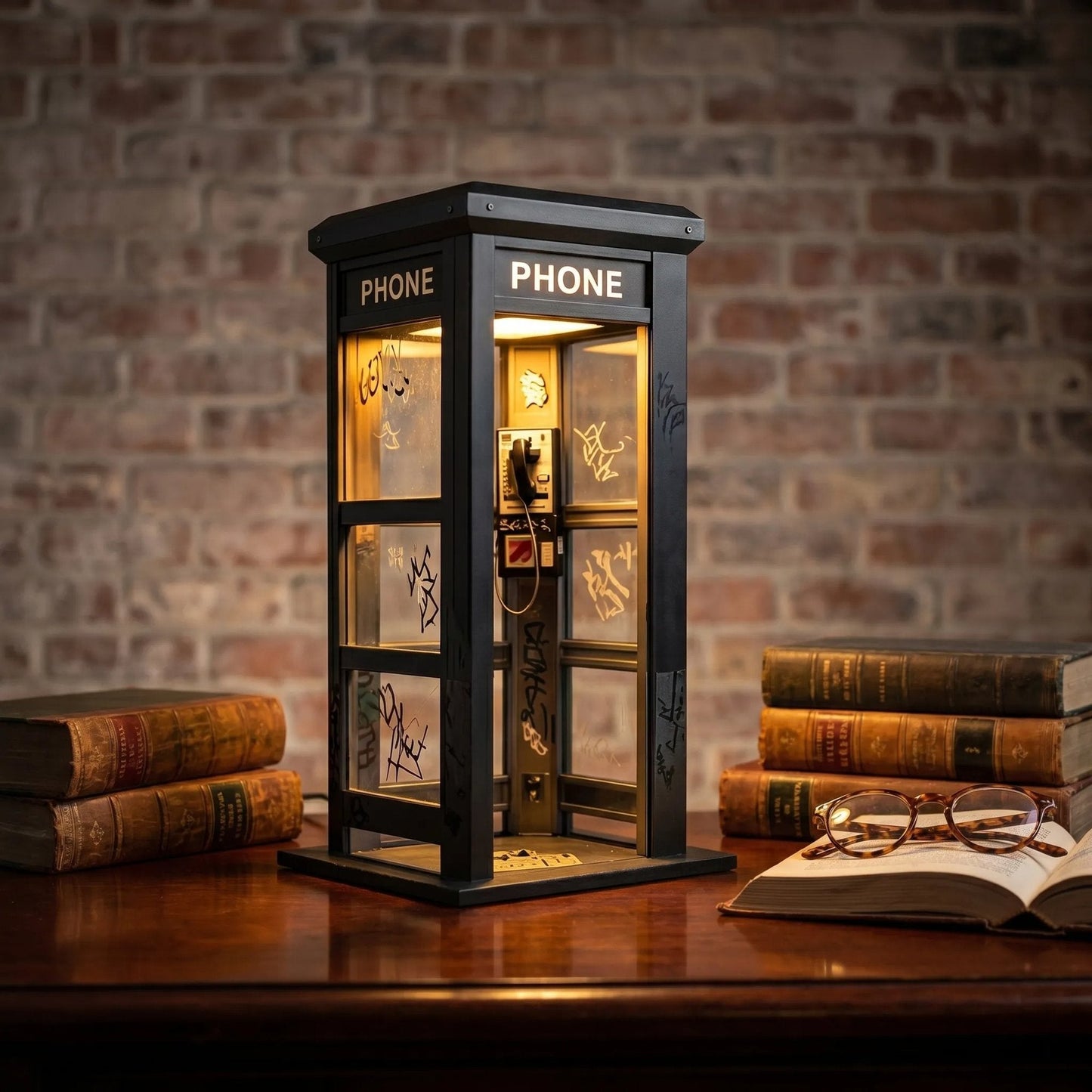 🥳2026 HOT SALE🥳💞✨ Vintage telefooncel-sfeerlamp