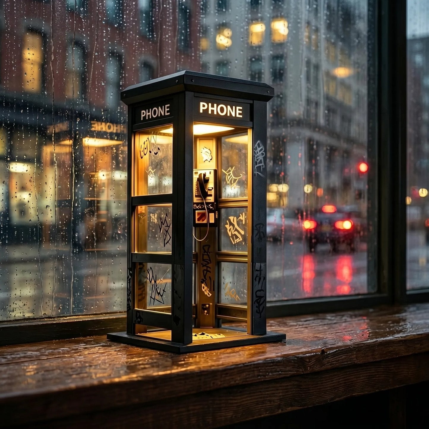 🥳2026 HOT SALE🥳💞✨ Vintage telefooncel-sfeerlamp