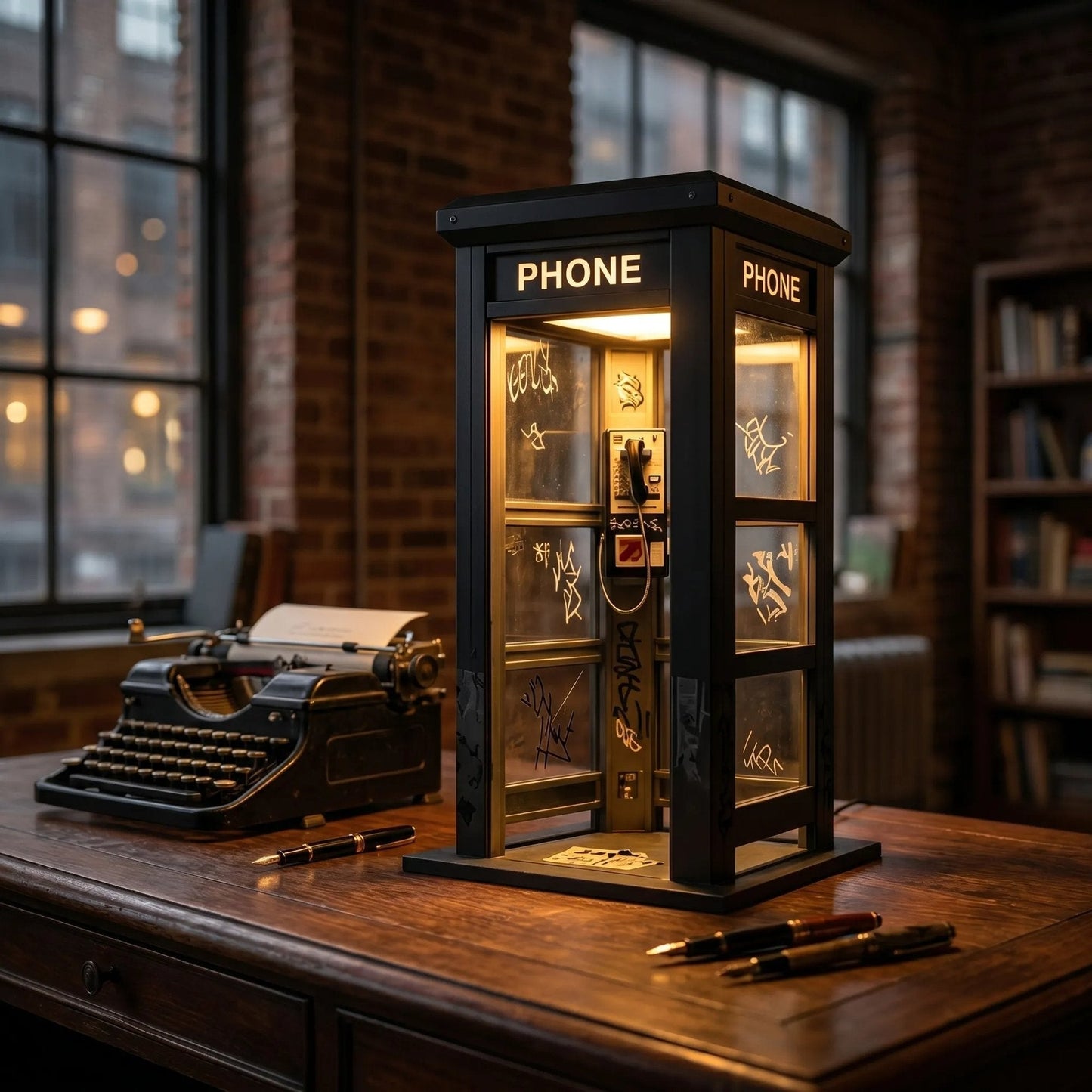 🥳2026 HOT SALE🥳💞✨ Vintage telefooncel-sfeerlamp