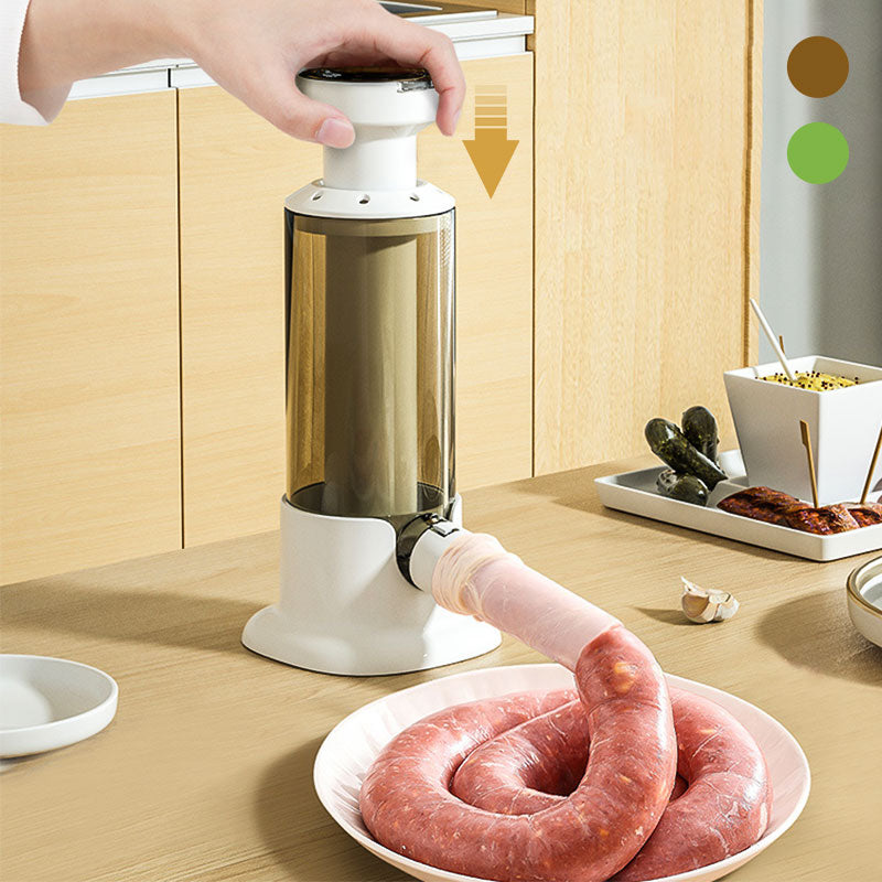 Sausage Stuffer with 4 Different Sizes Stuffing Tubes