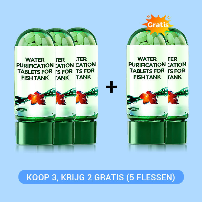 😍😍Tijdelijk gratis levering😍Krachtige Waterzuiveringstablet voor Aquarium