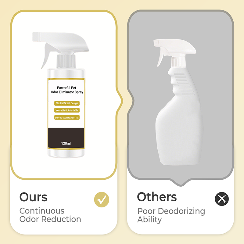 Krachtige geurverwijderaarspray voor huisdieren
