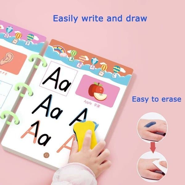 Children's Tracing Workbook™ | Help uw kind spelenderwijs groeien en leren!