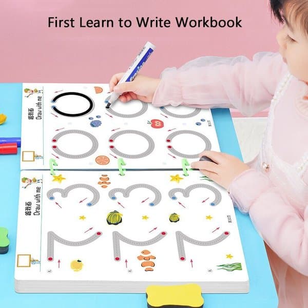 Children's Tracing Workbook™ | Help uw kind spelenderwijs groeien en leren!