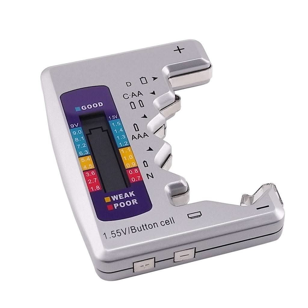 🔥Hot Sale 50% KORTING⚡ Batterij Twijfel? Eén Klik Voor Antwoord – De Huishoudelijke Tester