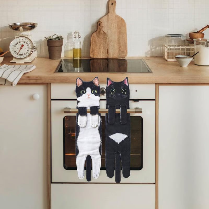 💖Uitverkoop 58% Korting😺Schattige kattenhanddoek🐾