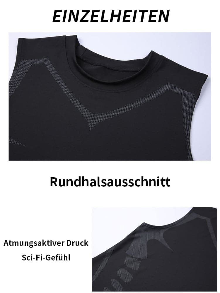 🎉 Ionische shapewear vest – Compressie en verkoeling – Body contouring en mouwloos – Onzichtbaar onder kleding 🕶️