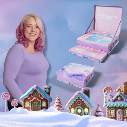 🔥Laatste dag 30% KORTING💎🎄2025 XXL Diamantschilderij Adventskalender