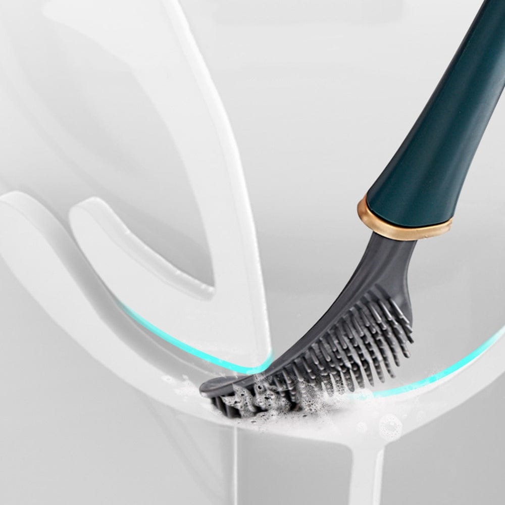 Moderne flexibele siliconen toiletborstel voor thuis