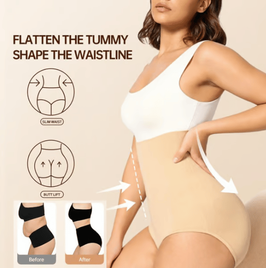 Hoge taille shapewear slip met buikcontrole