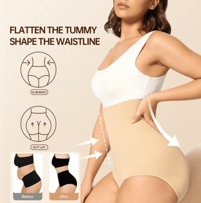Hoge taille shapewear slip met buikcontrole