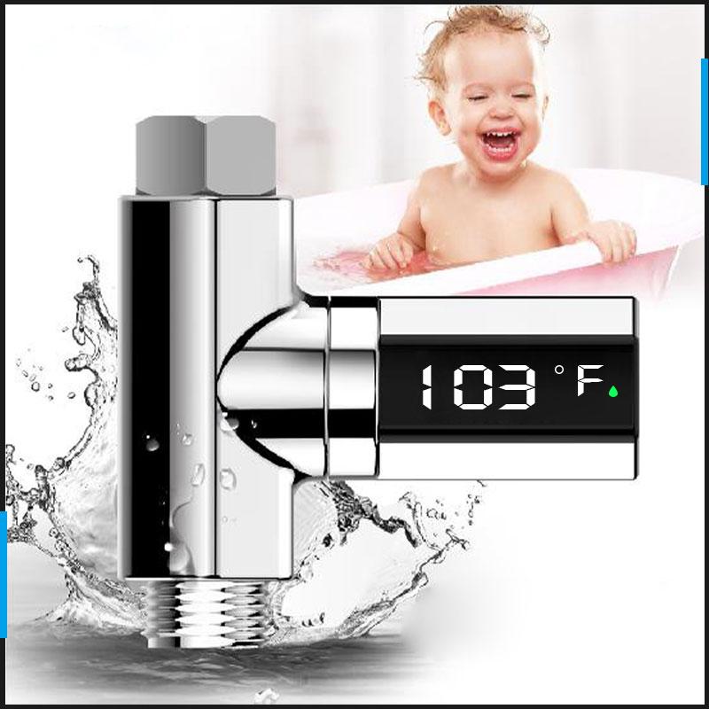 Nieuw type douchethermometer