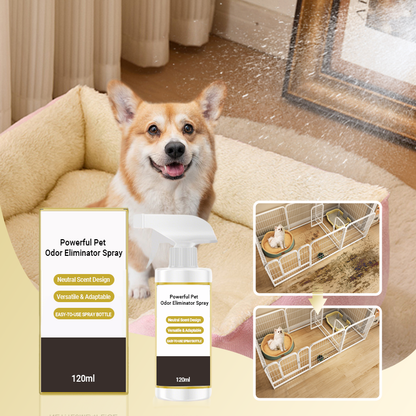 Krachtige geurverwijderaarspray voor huisdieren