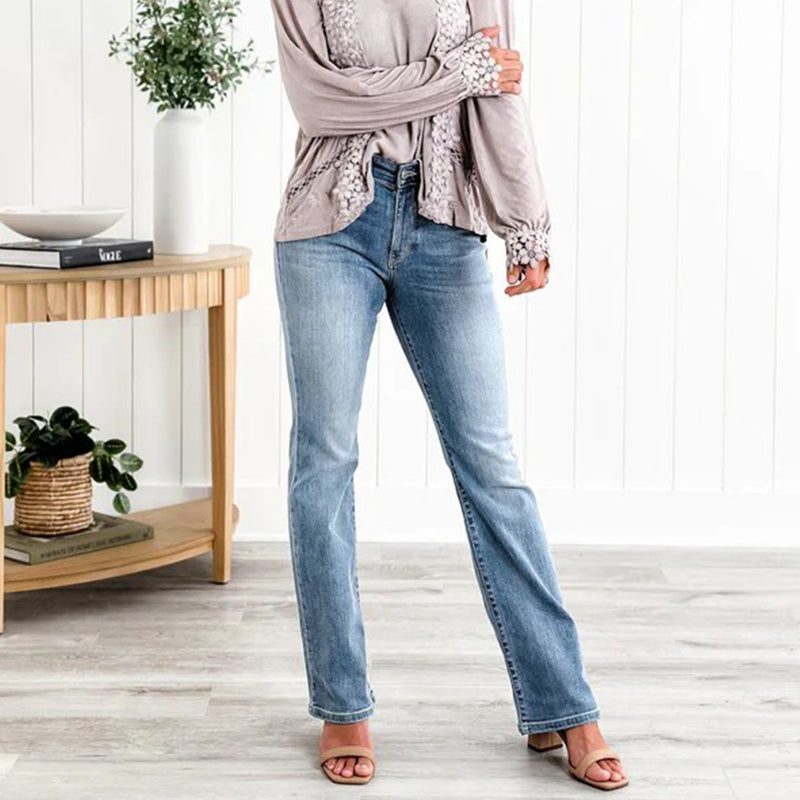 🔥Stretch buikspierbroek met hoge taille 👖 + 360° stretch voor een slankere look