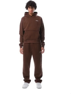 Unisex effen oversized hoodies & joggingbroeken set