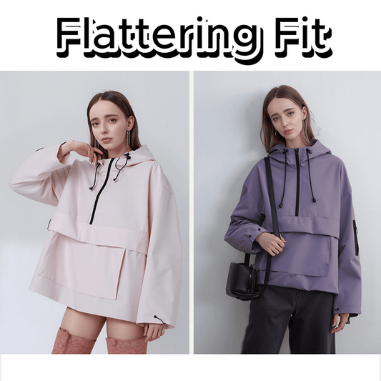 🍂Herfstuitverkoop🌧️💧3-in-1 waterdichte damesjas – regen, wind en kou, alles gedekt