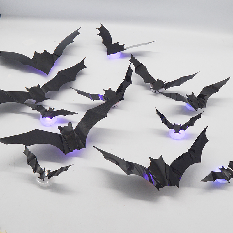 3D Vleermuis LED Wandlamp Decoratie