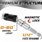 🎁Kjøp 1 Få 1🎁Magnetisk, svingbar bitsspissholder