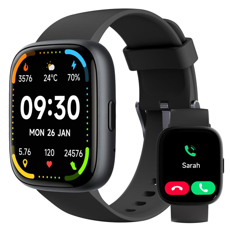 ⌚ 60% KORTING! Smartwatch voor dames en heren – Belen en gebeld worden, meer dan 100 sportmodi, slaaptracker en IP68 waterdicht! 💪📲