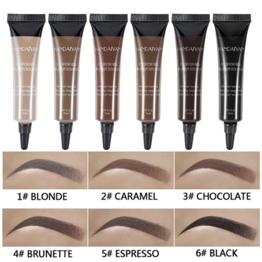 👍Koop 1， krijg 1 gratis😍Langhoudende, waterdichte en veegvaste vloeibare wenkbrauwgel/-tint (met gratis borsteltje)