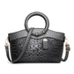 🔥 2025 Hot Salg 🔥 Stor Capacity Vintage Luxury Crocodile Leather Vintage Handbag