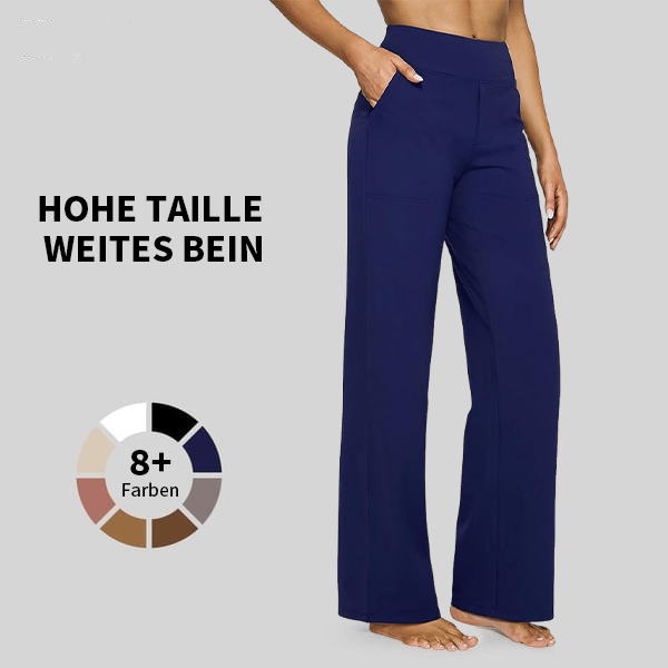 🎁Koop 2 stuks en krijg gratis verzending🔥 Loszittende high-waist business casual broeken en yogabroeken