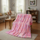 ❄️ZOMERSPECIALE AANBIEDING 50 % KORTING🌀 Ultrazachte pluche deken in tie-dye-look