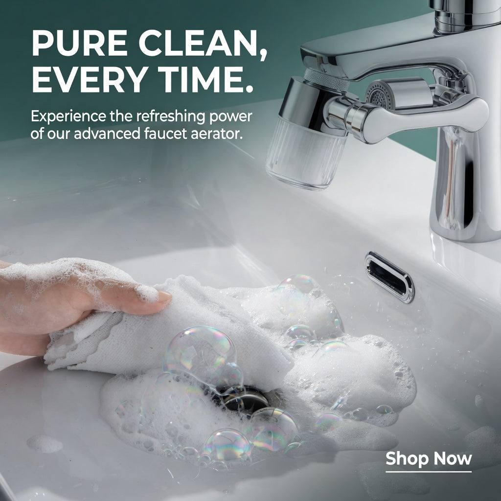 🚰360° draaibare multifunctionele kraan – Kleine upgrade. Groot verschil✨