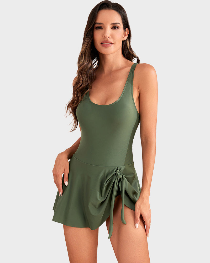 👙Laatste kans: 50% KORTING💃Eenstuks badpak voor dames met buikcontrole en knoopsluiting