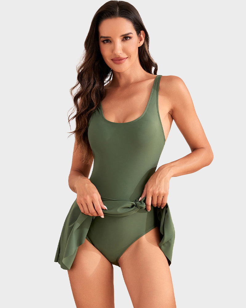 👙Laatste kans: 50% KORTING💃Eenstuks badpak voor dames met buikcontrole en knoopsluiting