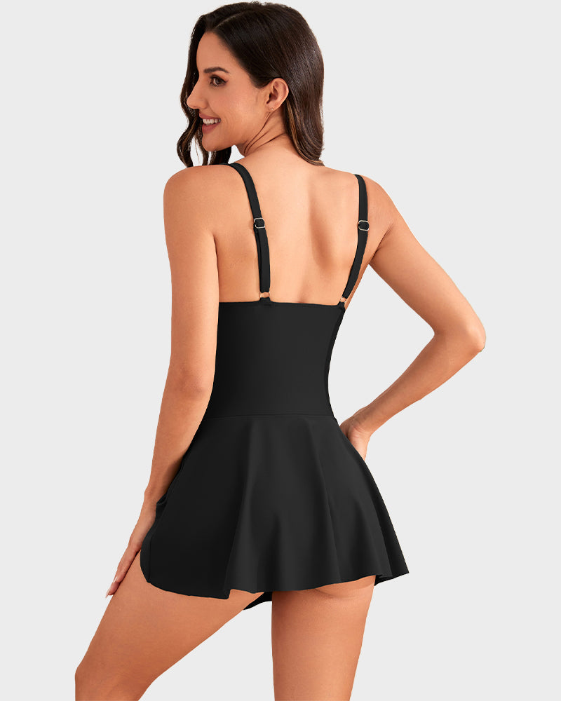 👙Laatste kans: 50% KORTING💃Eenstuks badpak voor dames met buikcontrole en knoopsluiting