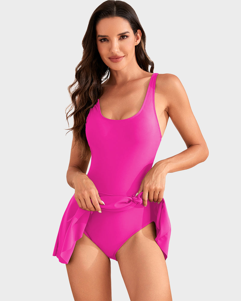 👙Laatste kans: 50% KORTING💃Eenstuks badpak voor dames met buikcontrole en knoopsluiting