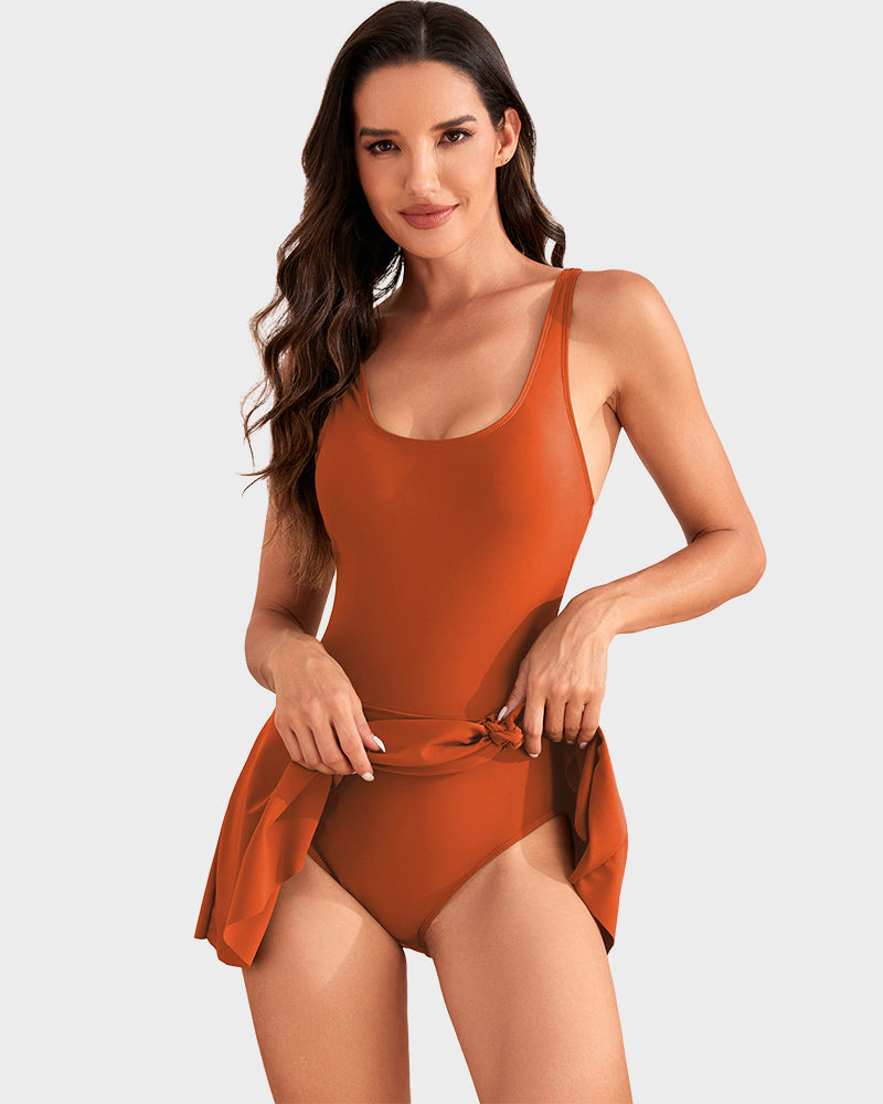 👙Laatste kans: 50% KORTING💃Eenstuks badpak voor dames met buikcontrole en knoopsluiting