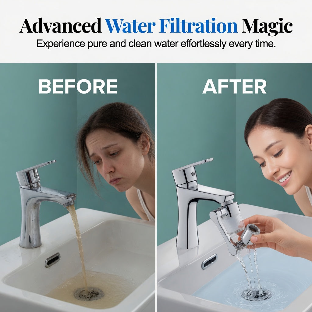 🚰360° draaibare multifunctionele kraan – Kleine upgrade. Groot verschil✨