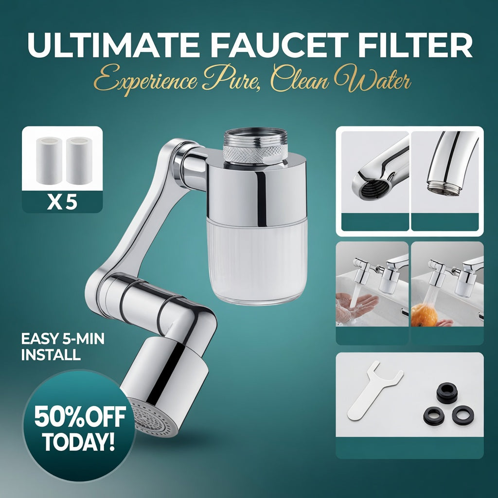 🚰360° draaibare multifunctionele kraan – Kleine upgrade. Groot verschil✨