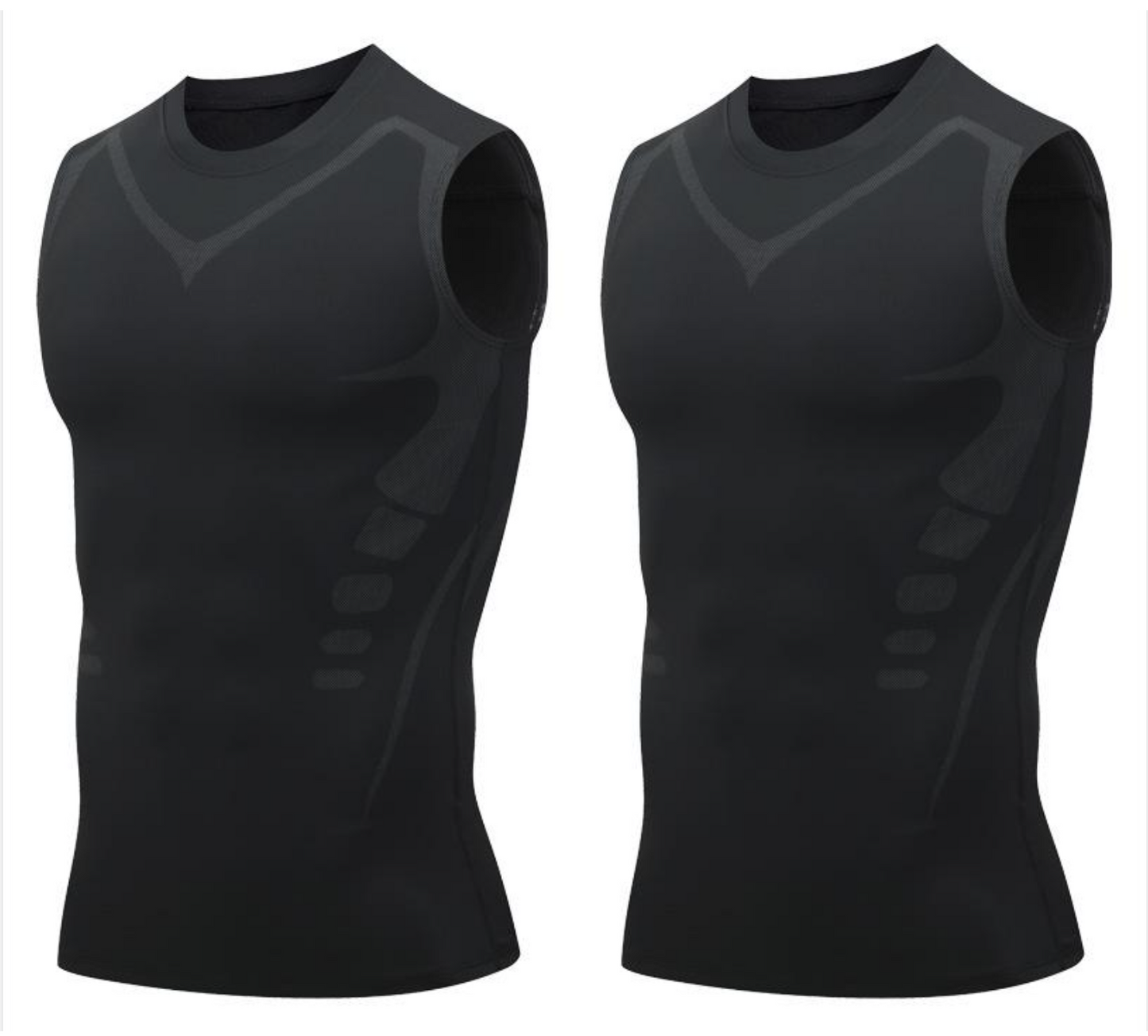🎉 Ionische shapewear vest – Compressie en verkoeling – Body contouring en mouwloos – Onzichtbaar onder kleding 🕶️