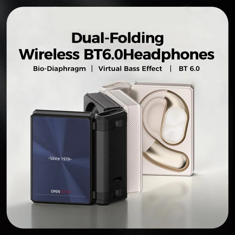 🔥NU 50% KORTING!✨ Draadloze noise-cancelling Bluetooth 6.0 oordopjes 🥤, 145-uur ultra-lange batterijduur 🥳, IPX5 waterdichte sportoordopjes 🚲