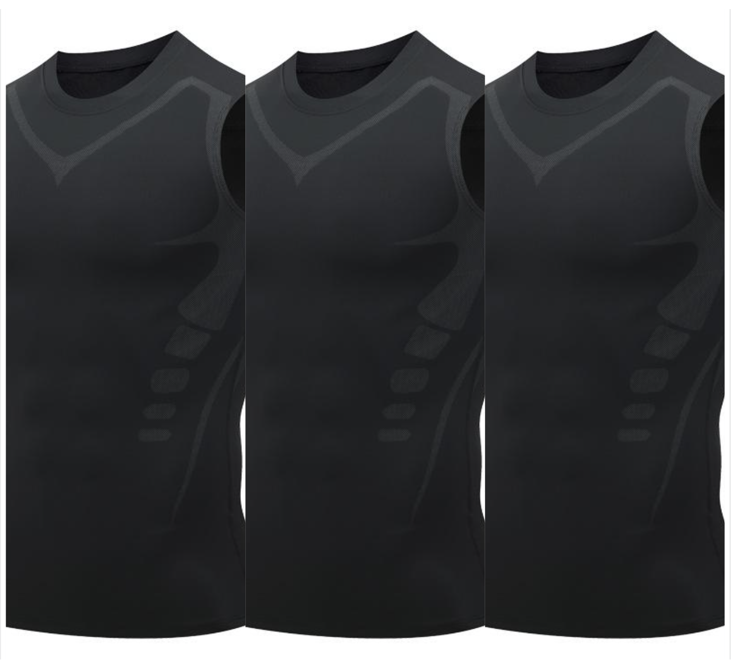 🎉 Ionische shapewear vest – Compressie en verkoeling – Body contouring en mouwloos – Onzichtbaar onder kleding 🕶️